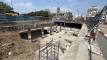 Chowk Bazar Station Base Slab Excavation Work